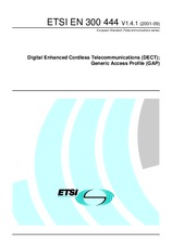 Die Norm ETSI EN 300444-V1.4.1 26.9.2001 Ansicht