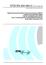 Die Norm ETSI EN 300494-3-V1.3.1 20.4.2001 Ansicht
