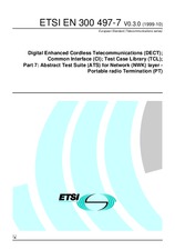 Die Norm ETSI EN 300497-7-V0.3.0 25.10.1999 Ansicht