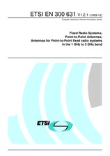 Die Norm ETSI EN 300631-V1.2.1 24.12.1999 Ansicht