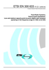 Die Norm ETSI EN 300633-V1.2.1 9.3.2000 Ansicht