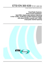 Die Norm ETSI EN 300639-V1.3.1 22.2.2001 Ansicht