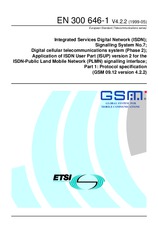 Die Norm ETSI EN 300646-1-V4.2.2 26.5.1999 Ansicht