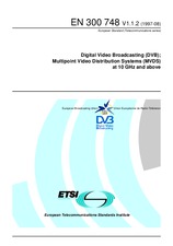 Die Norm ETSI EN 300748-V1.1.2 31.8.1997 Ansicht