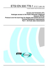 Ansicht ETSI EN 300778-1-V1.2.1 4.5.2001