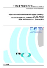 Die Norm ETSI EN 300968-V8.0.1 15.11.2000 Ansicht
