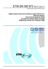 Die Norm ETSI EN 300973-V8.0.1 15.11.2000 Ansicht