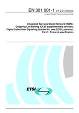 Die Norm ETSI EN 301001-1-V1.2.2 15.8.1998 Ansicht