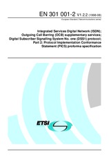 Die Norm ETSI EN 301001-2-V1.2.2 15.8.1998 Ansicht