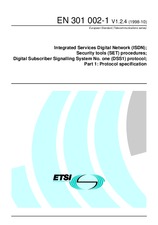 Die Norm ETSI EN 301002-1-V1.2.4 30.10.1998 Ansicht