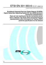 Die Norm ETSI EN 301003-6-V1.2.1 2.10.2000 Ansicht