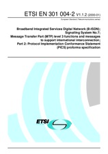 Die Norm ETSI EN 301004-2-V1.1.2 4.1.2000 Ansicht