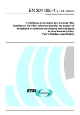 Die Norm ETSI EN 301005-1-V1.1.4 15.5.1998 Ansicht