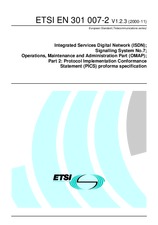 Die Norm ETSI EN 301007-2-V1.2.3 9.11.2000 Ansicht