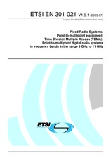Die Norm ETSI EN 301021-V1.6.1 10.7.2003 Ansicht