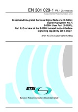 Die Norm ETSI EN 301029-1-V1.1.2 30.4.1998 Ansicht