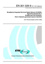Die Norm ETSI EN 301029-9-V1.1.2 30.4.1998 Ansicht