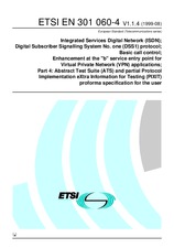 Die Norm ETSI EN 301060-4-V1.1.4 31.8.1999 Ansicht