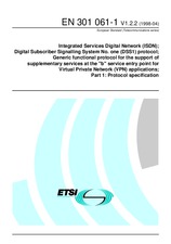 Die Norm ETSI EN 301061-1-V1.2.2 30.4.1998 Ansicht