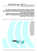 Die Norm ETSI EN 301067-5-V1.1.3 3.11.1999 Ansicht