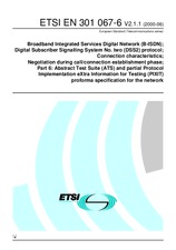 Die Norm ETSI EN 301067-6-V2.1.1 27.6.2000 Ansicht