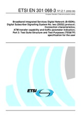 Die Norm ETSI EN 301068-3-V1.2.1 5.8.2002 Ansicht
