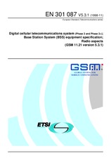 Die Norm ETSI EN 301087-V5.3.1 26.11.1998 Ansicht