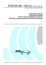 Die Norm ETSI EN 301126-3-2-V1.2.1 2.12.2003 Ansicht