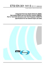Die Norm ETSI EN 301141-5-V1.1.1 11.2.2002 Ansicht