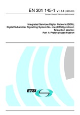 Die Norm ETSI EN 301145-1-V1.1.4 30.3.1999 Ansicht
