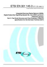 Die Norm ETSI EN 301145-3-V1.1.6 4.11.1999 Ansicht