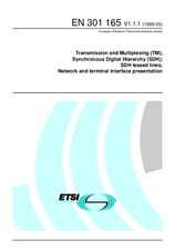 Die Norm ETSI EN 301165-V1.1.1 12.5.1999 Ansicht