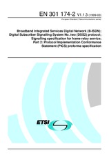 Die Norm ETSI EN 301174-2-V1.1.3 30.3.1999 Ansicht
