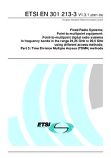Die Norm ETSI EN 301213-3-V1.3.1 5.9.2001 Ansicht