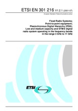 Die Norm ETSI EN 301216-V1.2.1 11.7.2001 Ansicht