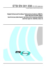 Die Norm ETSI EN 301238-V1.2.3 5.4.2000 Ansicht