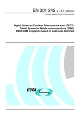 Die Norm ETSI EN 301242-V1.1.3 15.6.1998 Ansicht