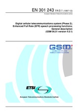 Die Norm ETSI EN 301243-V4.0.1 31.12.1997 Ansicht