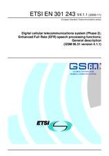 Die Norm ETSI EN 301243-V4.1.1 30.11.2000 Ansicht