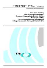 Die Norm ETSI EN 301253-V1.1.1 10.11.1999 Ansicht