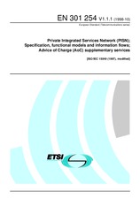 Die Norm ETSI EN 301254-V1.1.1 30.10.1998 Ansicht