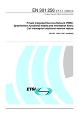 Die Norm ETSI EN 301256-V1.1.1 30.10.1998 Ansicht