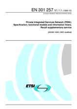 Die Norm ETSI EN 301257-V1.1.1 30.10.1998 Ansicht