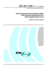 Die Norm ETSI EN 301258-V1.1.1 30.10.1998 Ansicht