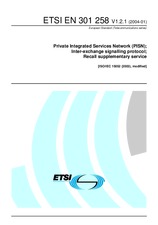 Die Norm ETSI EN 301258-V1.2.1 6.1.2004 Ansicht
