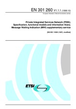 Die Norm ETSI EN 301260-V1.1.1 30.10.1998 Ansicht
