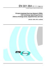 Die Norm ETSI EN 301264-V1.1.1 30.10.1998 Ansicht
