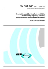 Die Norm ETSI EN 301265-V1.1.1 30.10.1998 Ansicht