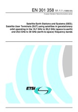 Die Norm ETSI EN 301358-V1.1.1 9.4.1999 Ansicht