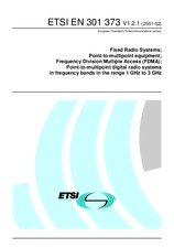 Die Norm ETSI EN 301373-V1.2.1 20.2.2001 Ansicht